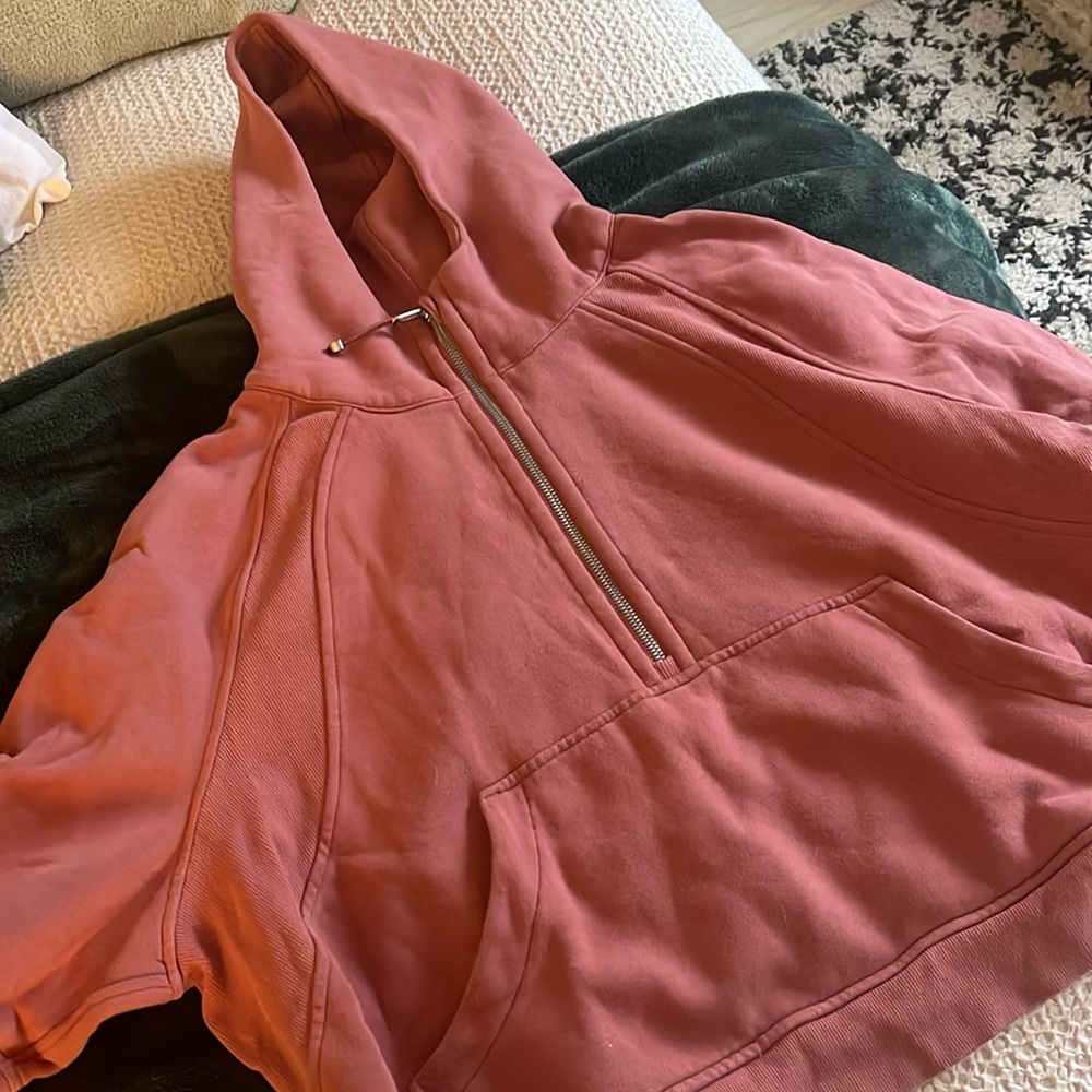 Lululemon oversized scuba quarter zip barely worn